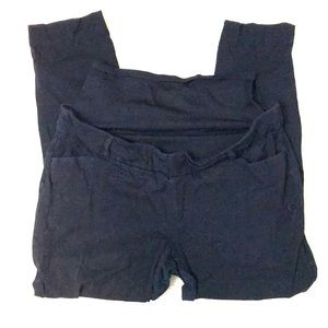 Black maternity skinny pants